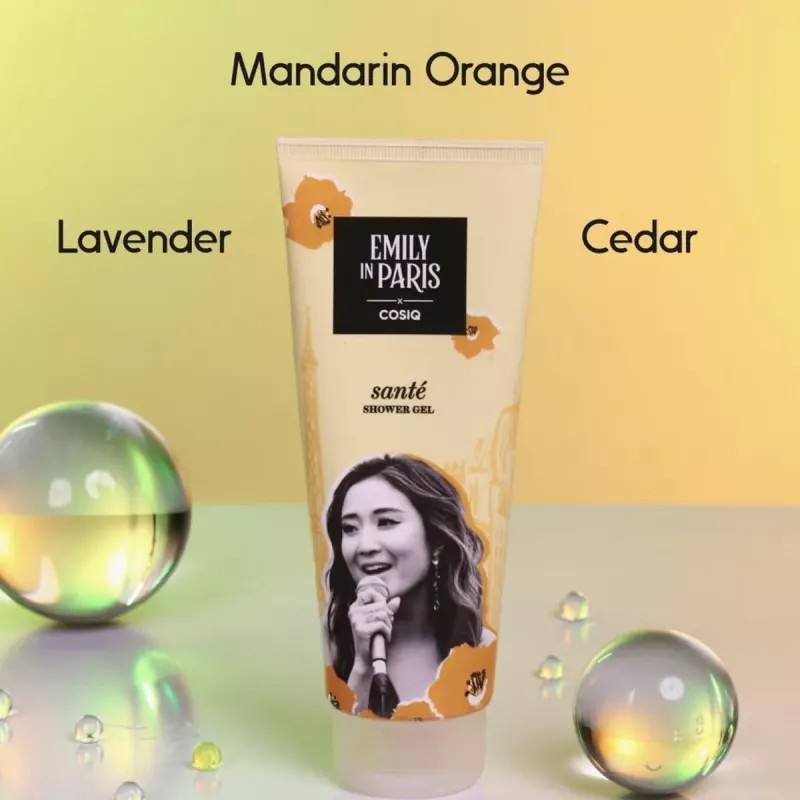 COSIQ Emily In Paris Sante Shower Gel (200ml)