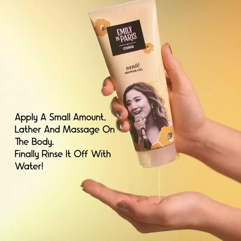 COSIQ Emily In Paris Sante Shower Gel (200ml)