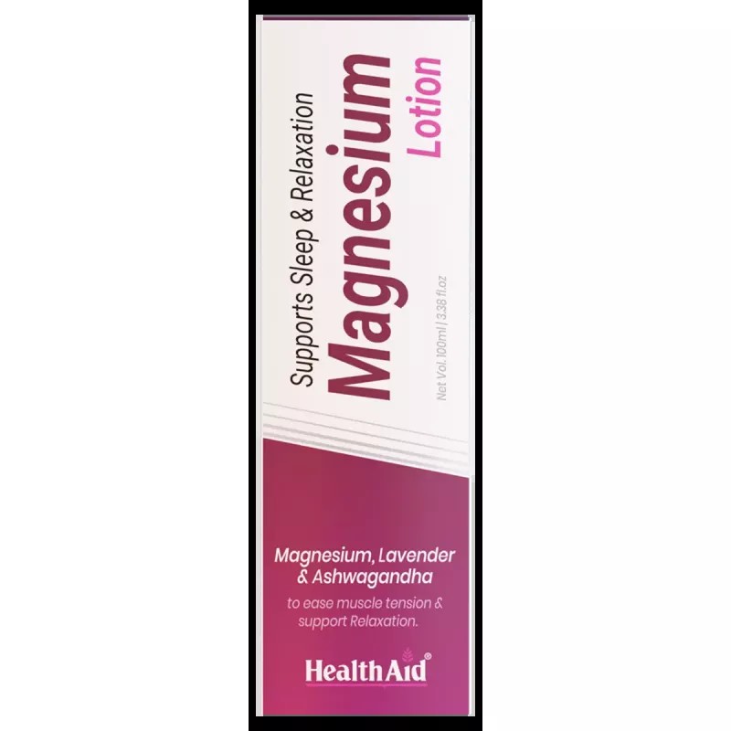 HealthAid Magnesium Sleep Body Lotion (100ml, Pack of 2)