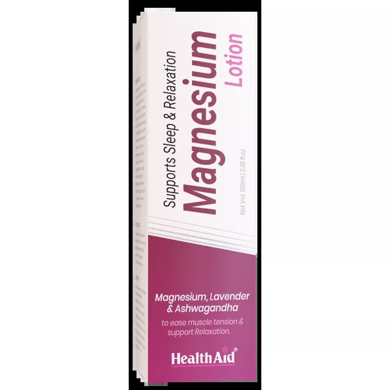 HealthAid Magnesium Sleep Body Lotion (100ml, Pack of 2)