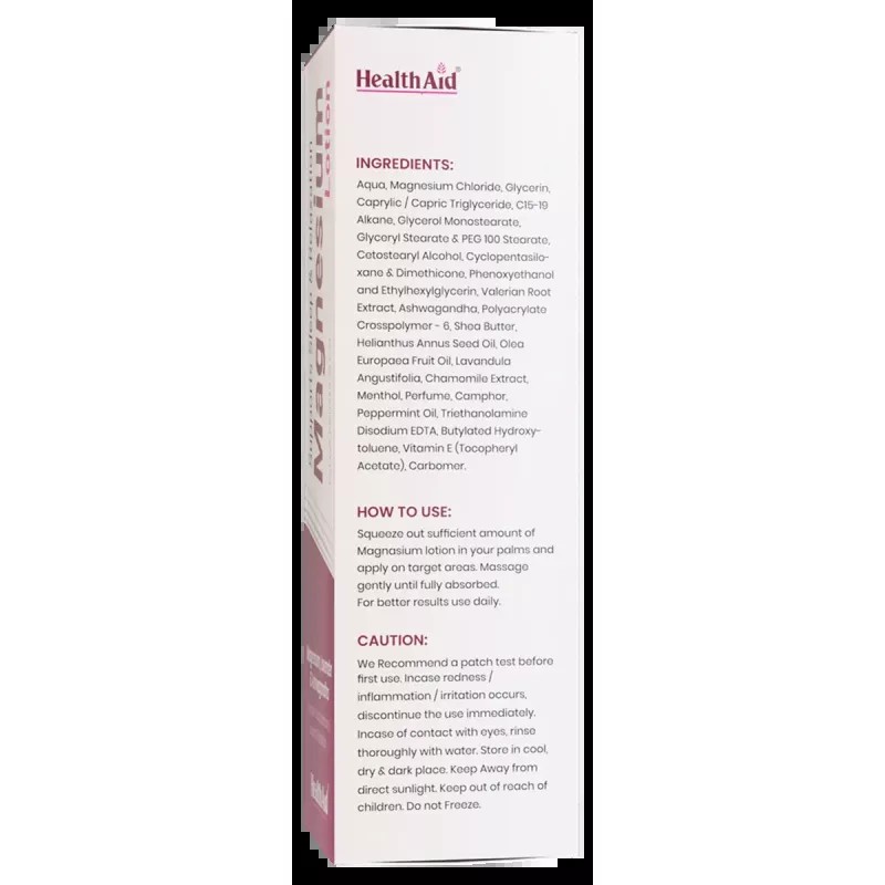 HealthAid Magnesium Sleep Body Lotion (100ml, Pack of 2)