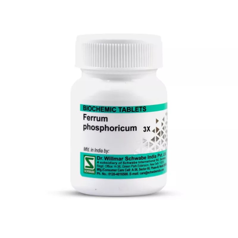 Willmar Schwabe India Ferrum Phosphoricum 3X (25g)