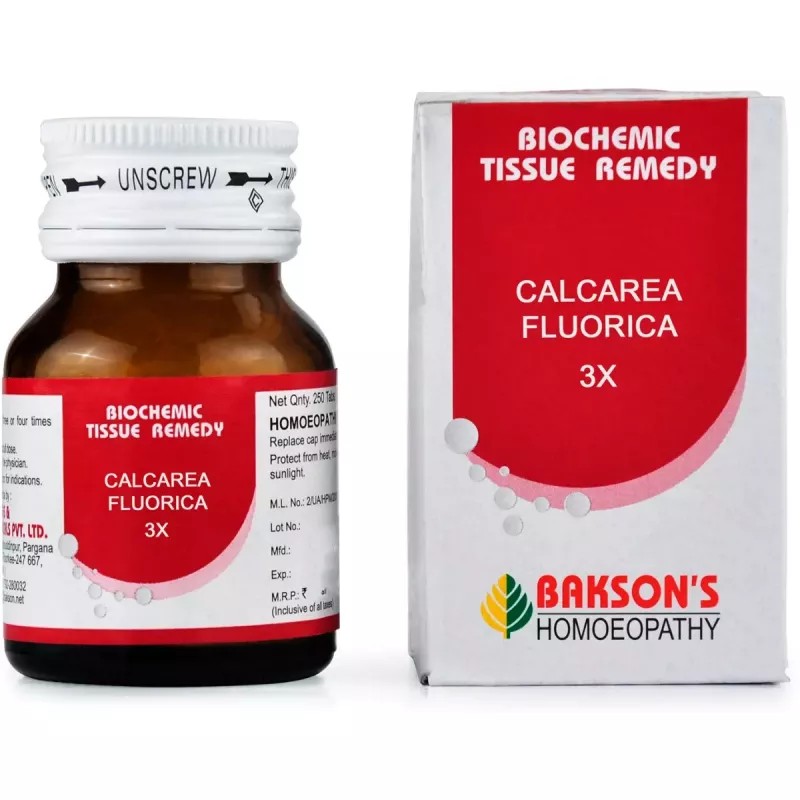 Bakson Calcarea Fluorica 3X (25g)