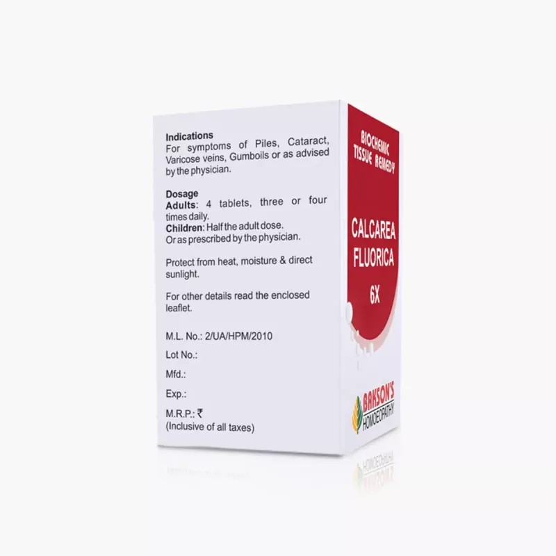 Bakson Calcarea Fluorica 6X (25g)
