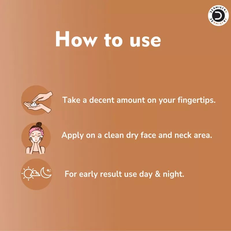 Dermistry 30% AHA 5% PHA 2% BHA Instant Glow Peeling Solution Face Serum & Skin Perfecting Face Cream (Serum 30ml + Cream 50ml) (1Pack)