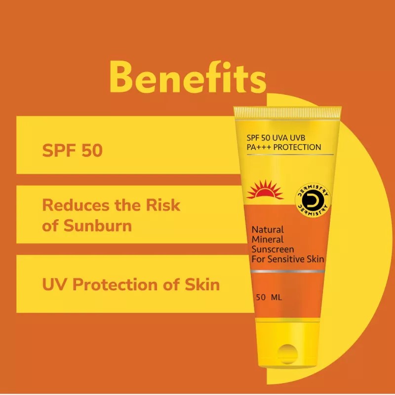 Dermistry 2% Salicylic Acid 2% Zinc PCA Acne Face Serum & Natural Mineral Sunscreen SPF 50 PA+++ (Serum 30ml + Sunscreen 50ml) (1Pack)