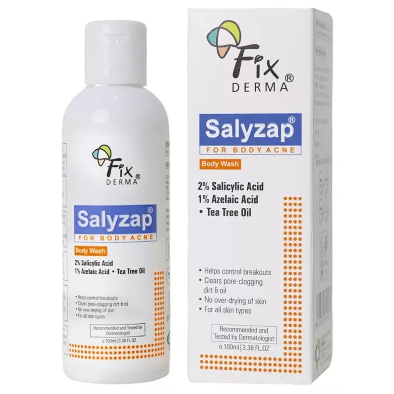 Fixderma Salyzap For Body Acne Body Wash (100ml)