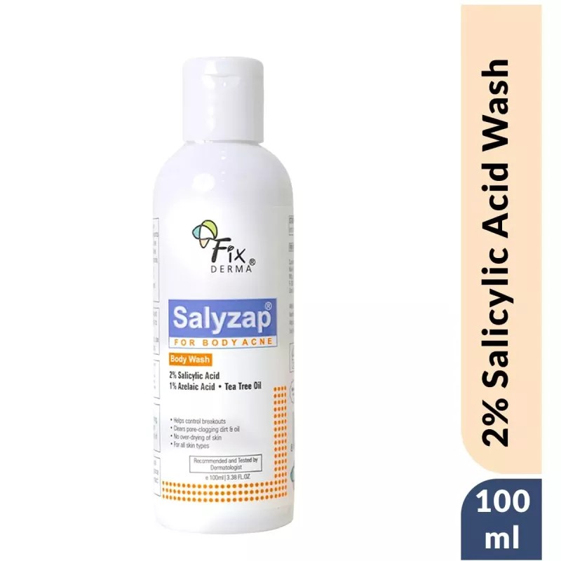 Fixderma Salyzap For Body Acne Body Wash (100ml)