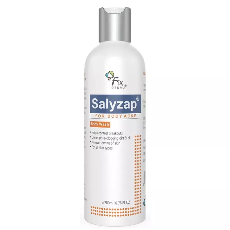 Fixderma Salyzap For Body Acne Body Wash (200ml)