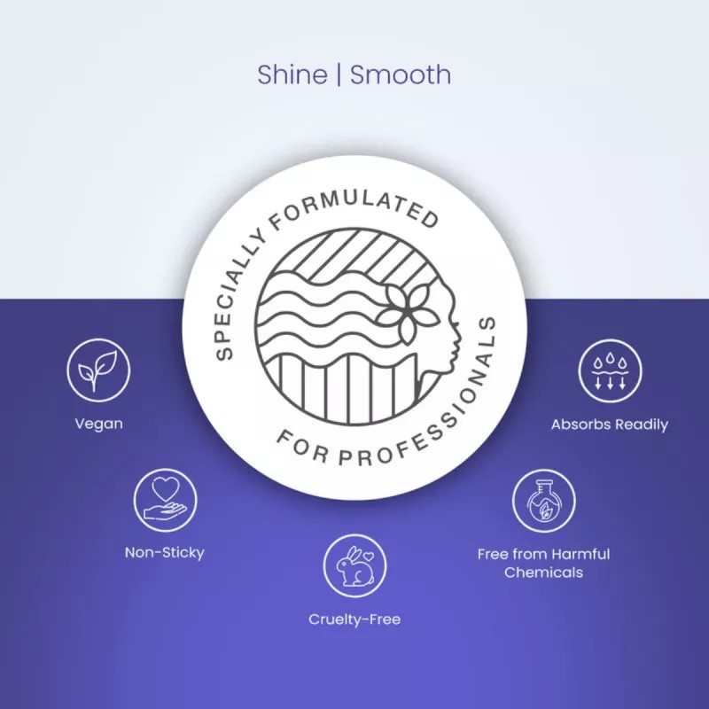 Trichup Pro Damage Repair & Instant Smoothing Hair Care Shampoo + Serum (Shampoo 300ml + Hair Oil Serum 100ml) (1Pack)