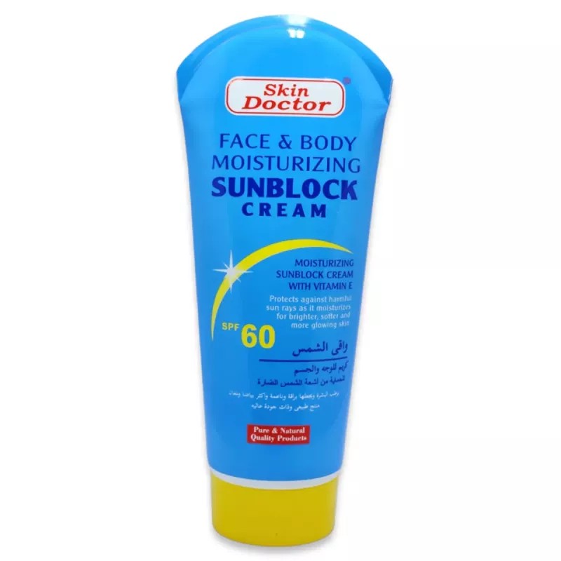 Skin Doctor Face And Body Sunblock Cream Spf60 (170g, Pack of 2)