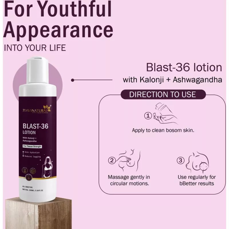 7Days Natural Blast 36 Lotion (100ml)