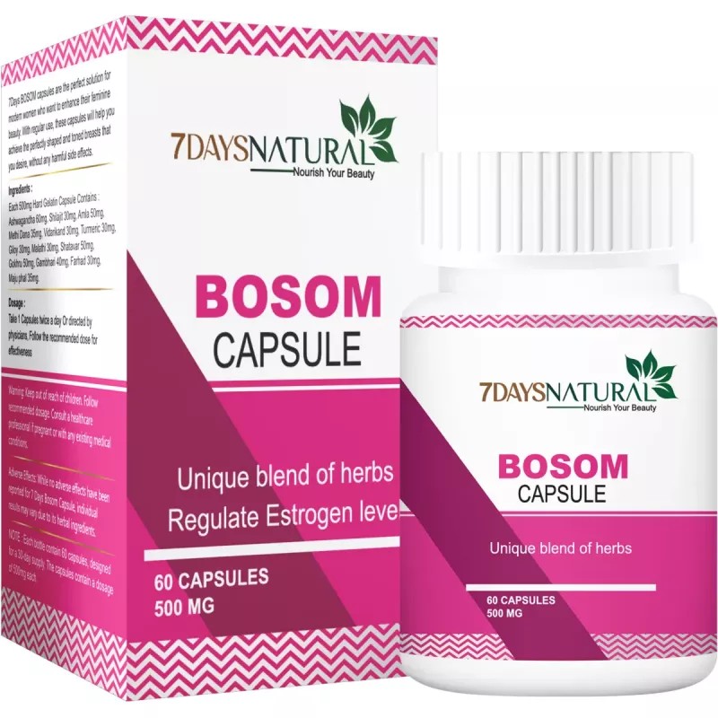 7Days Natural Bosom Capsules (60cap)