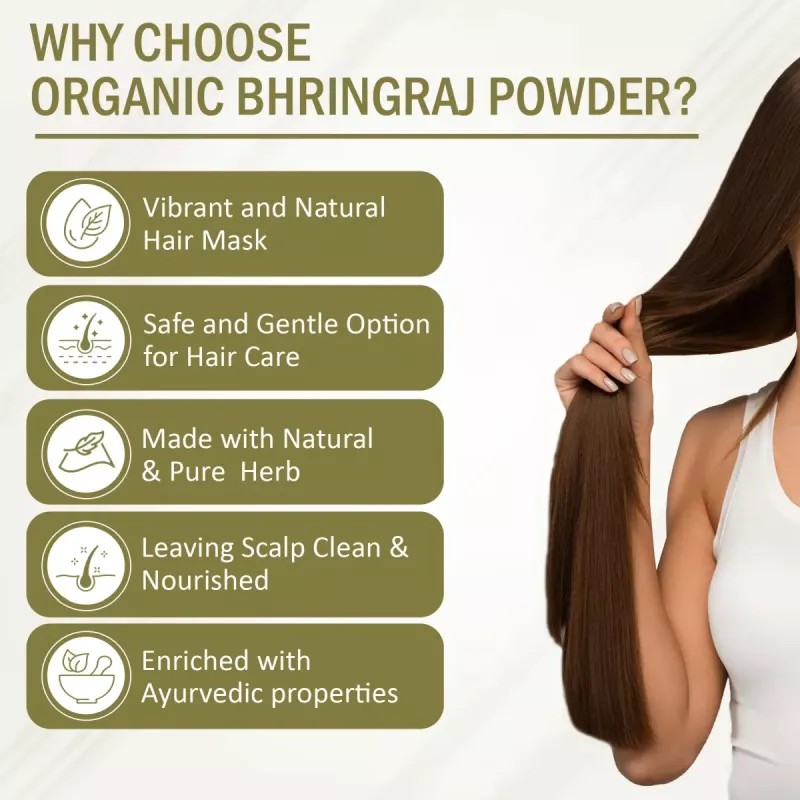 7Days Natural Bhringraj Powder (200g)