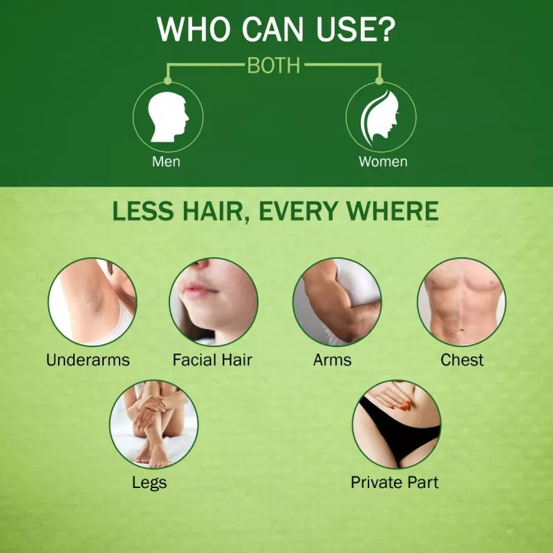 7Days Natural Hair Inhibitor Skin Cream (100g)