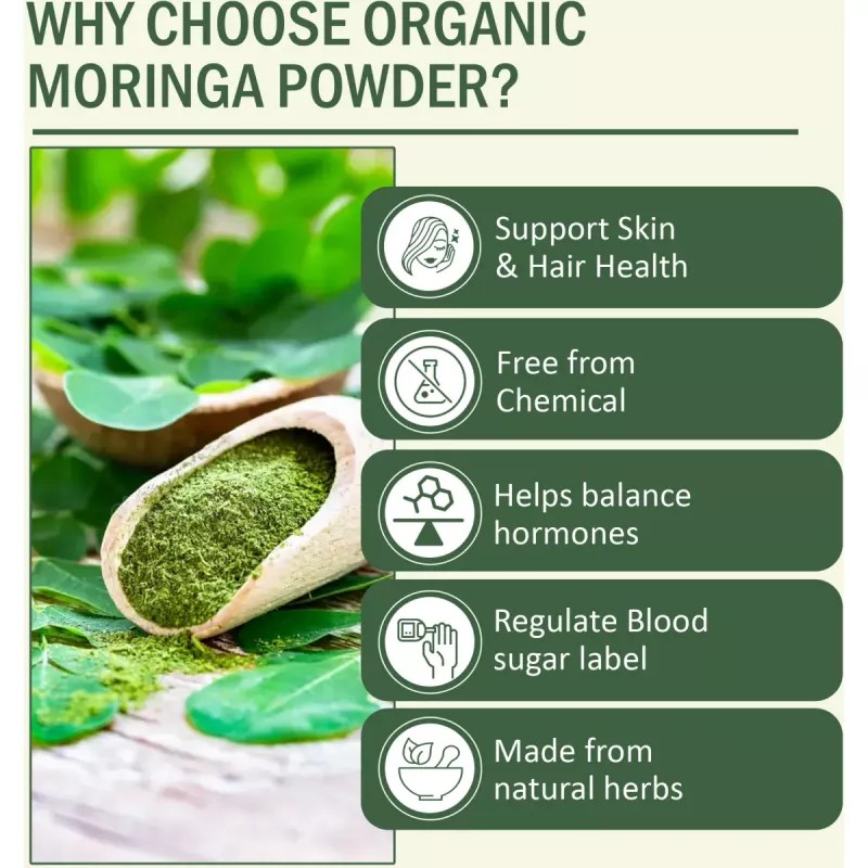 7Days Natural Moringa Powder (200g)