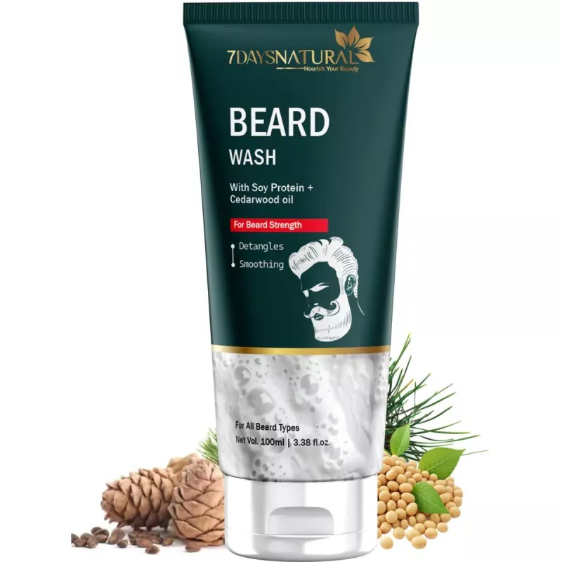 7Days Natural Beard Wash (100ml)