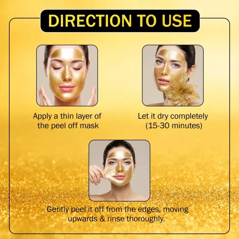 7Days Natural Gold Peel Off Mask (50g)