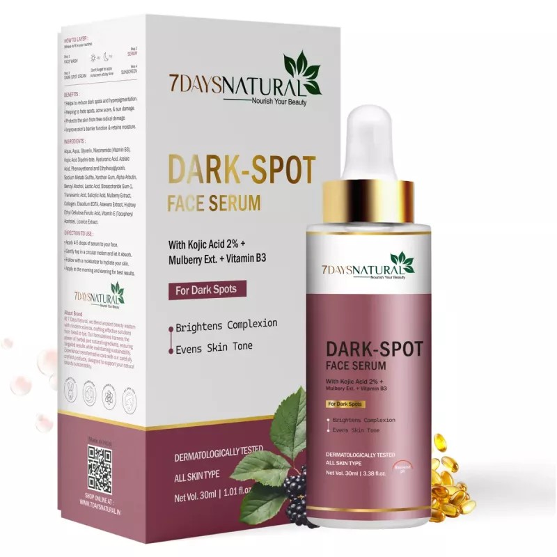 7Days Natural Dark Spot Face Serum (30ml)