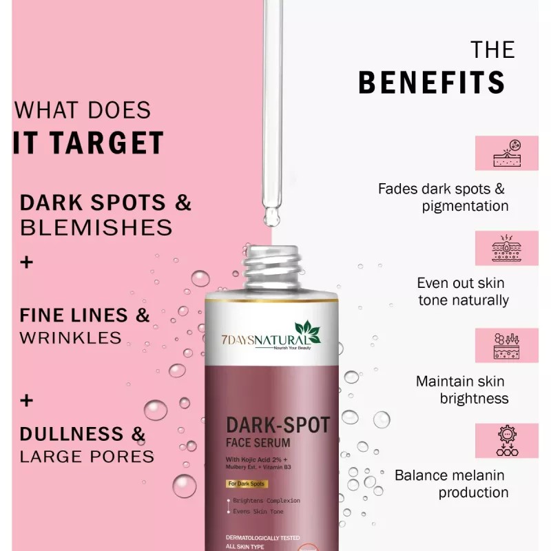 7Days Natural Dark Spot Face Serum (30ml)