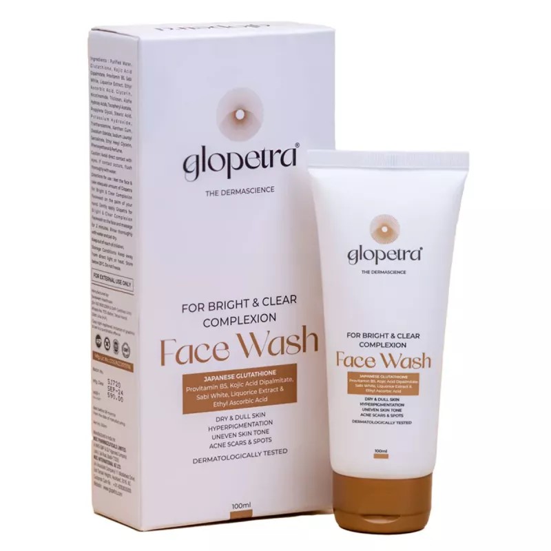 Glopetra Face Wash For Acne Scars & Spots (100ml)