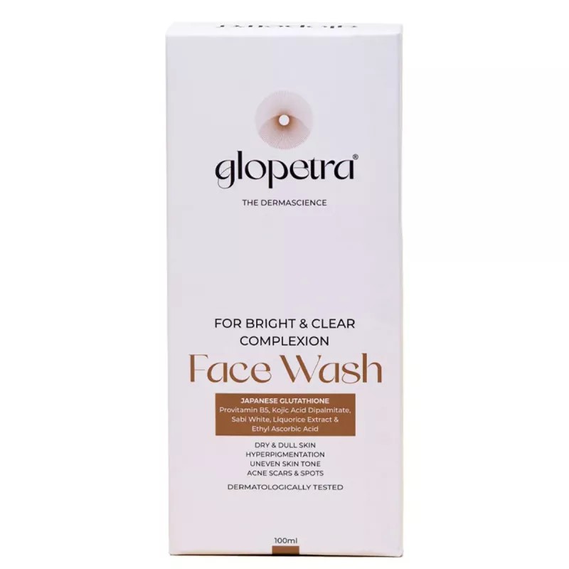 Glopetra Face Wash For Acne Scars & Spots (100ml)