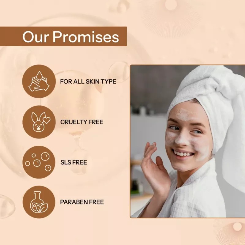 Glopetra Face Wash For Acne Scars & Spots (100ml)