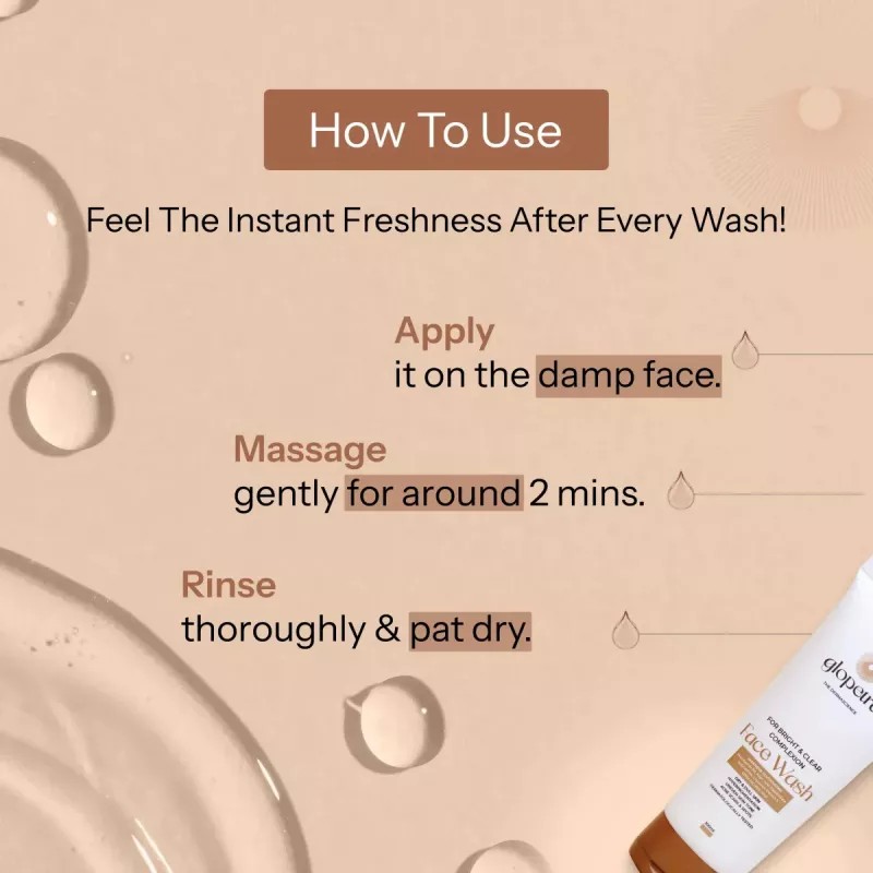 Glopetra Face Wash For Acne Scars & Spots (100ml)