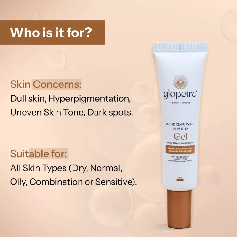 Glopetra Acne Clarifying Aha Bha Gel (30g)