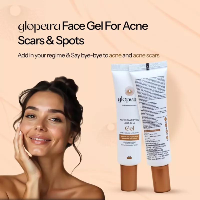 Glopetra Acne Clarifying Aha Bha Gel (30g)