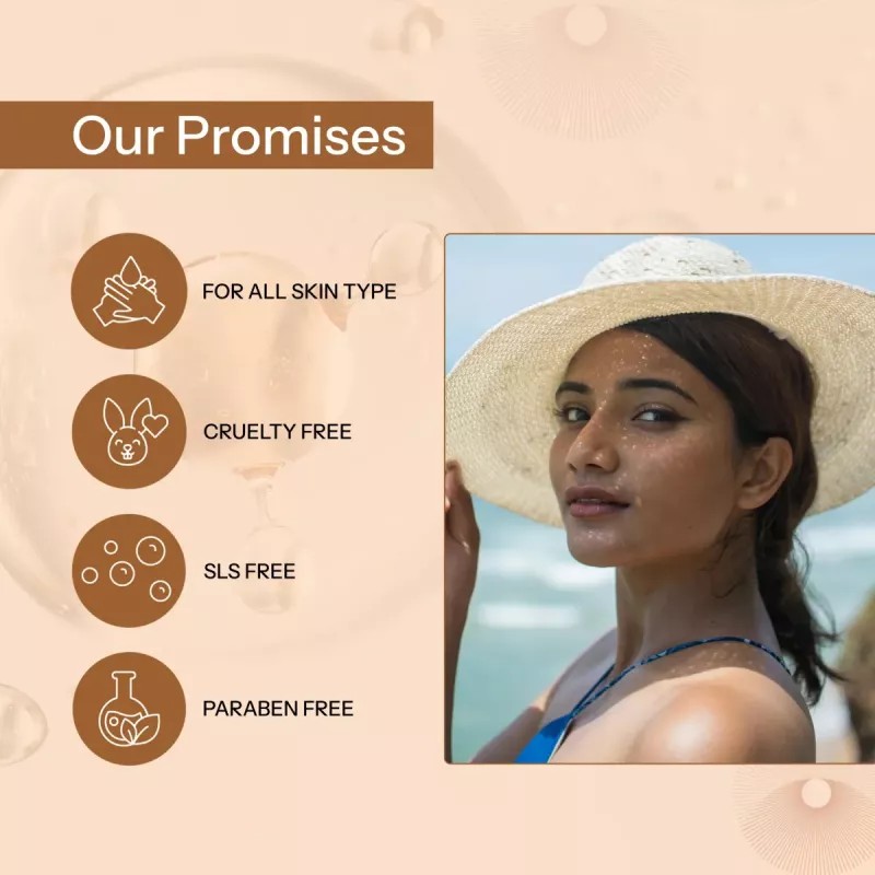 Glopetra Ultra Matte Dry Touch Sunscreen Spf 50 Pa+++ (50g)