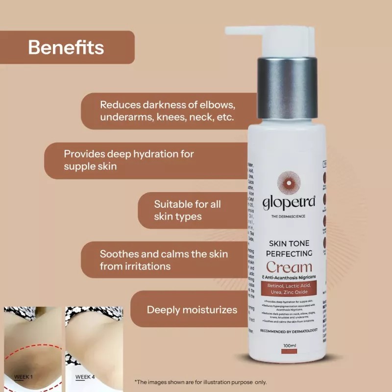 Glopetra Skin Tone Perfecting Cream (100ml)