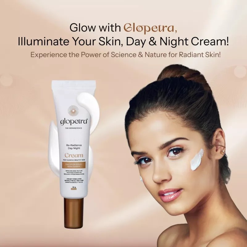 Glopetra Re-Radiance Day Night Cream (30g)