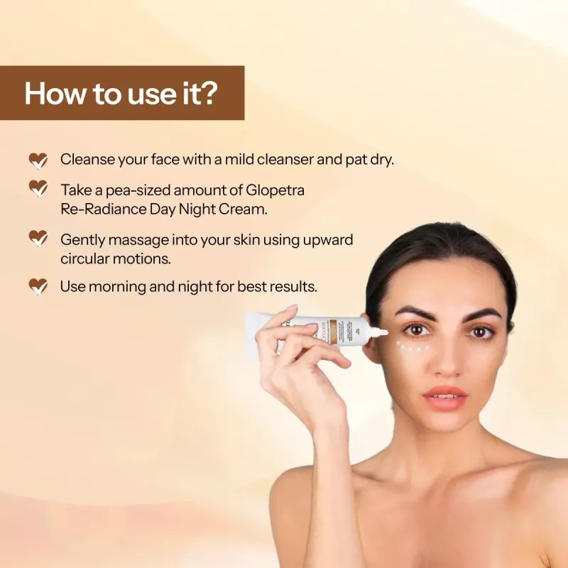 Glopetra Re-Radiance Day Night Cream (30g)