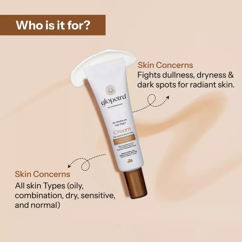 Glopetra Re-Radiance Day Night Cream (30g)