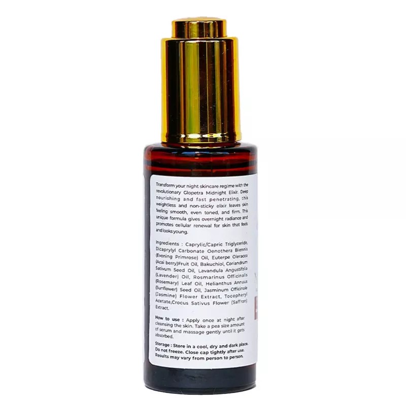 Glopetra Midnight Elixir Face Serum (50ml)