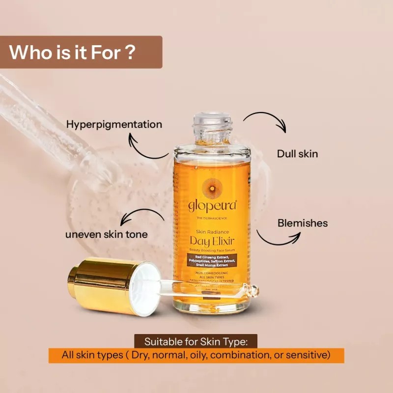 Glopetra Day Elixir Face Serum (50ml)