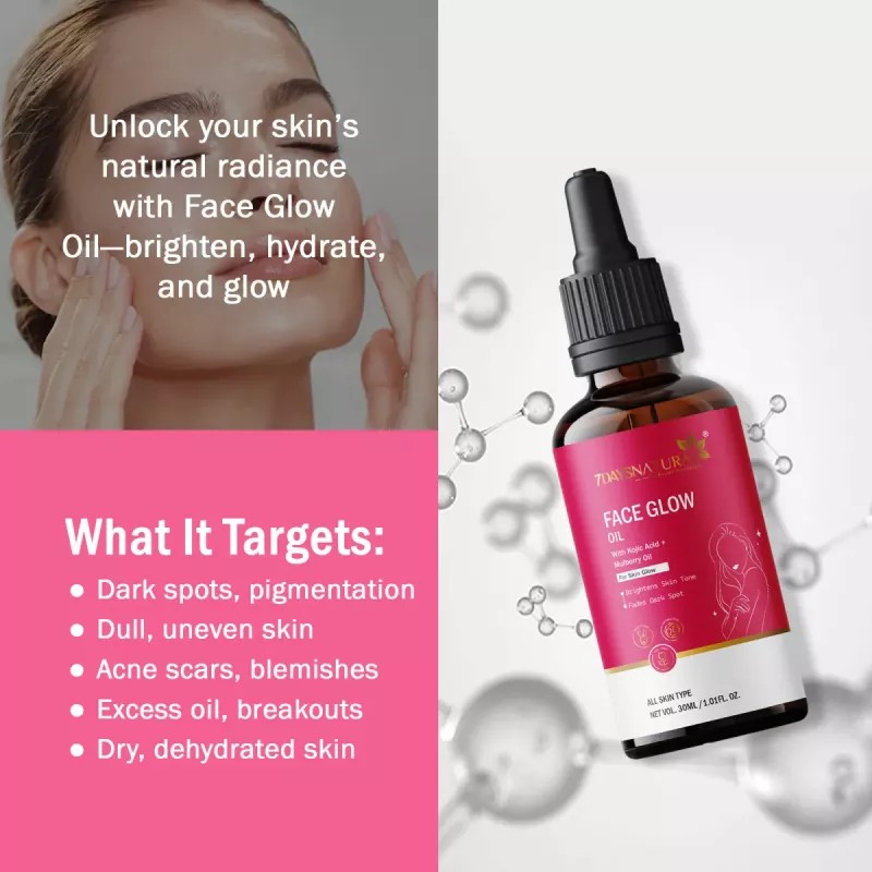 7Days Natural Face Glow Oil (30ml)