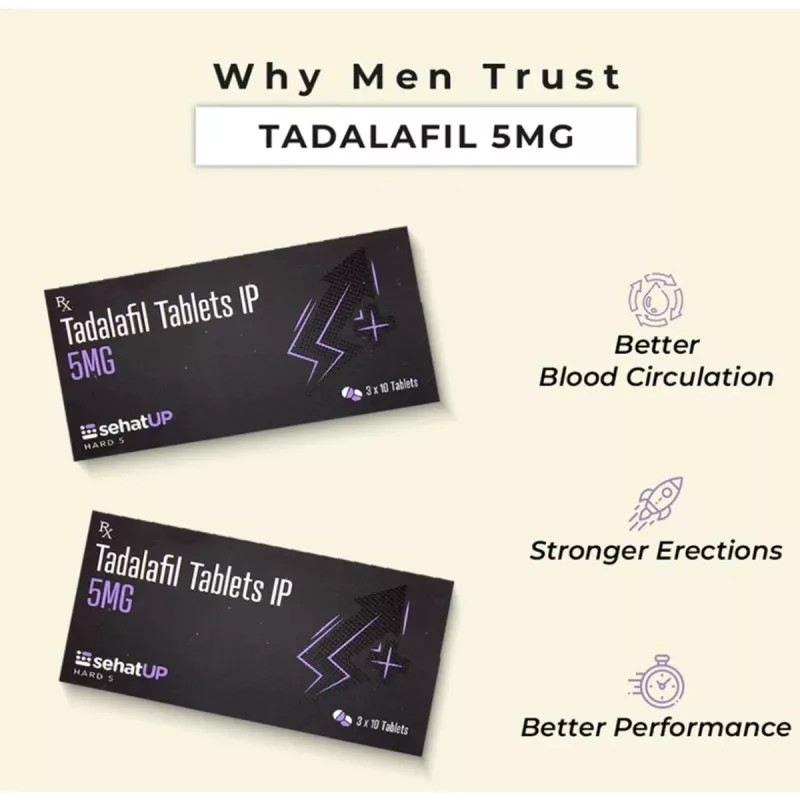 SehatUP Tadalafil Tablets Ip (5mg) (3Strip) + Shilajit Gold Resin + Ashwagandha Tablets (4Tab + 20g + 60Tab) (1Pack)