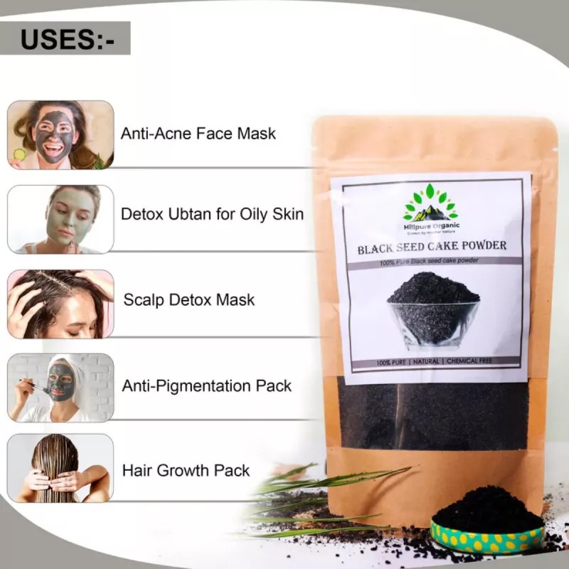 Hillpure Organic Black Seed Cake Powder (250g)