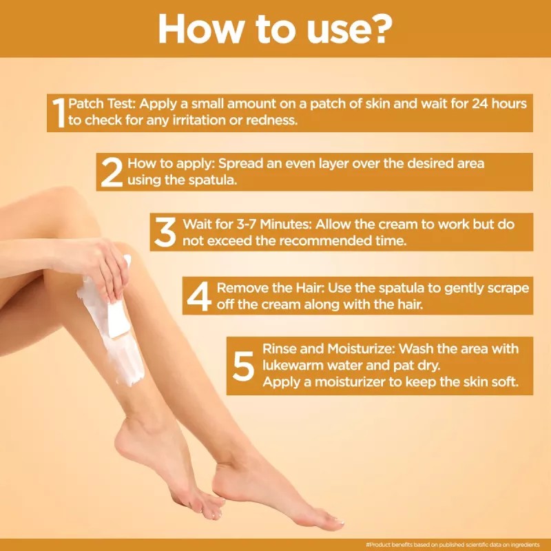 Multani Naturals Papaya Hair Removal Cream (60ml)