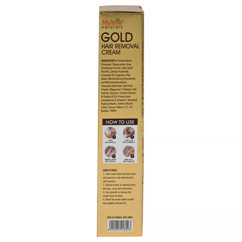 Multani Naturals Gold Hair Removal Cream (60ml)