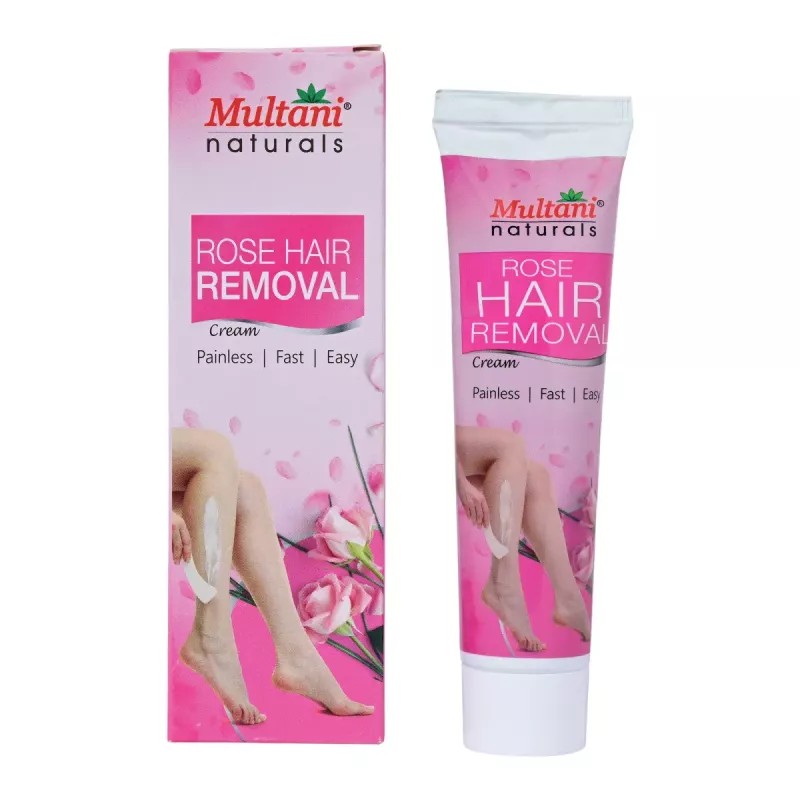 Multani Naturals Rose Hair Removal Cream (60ml)