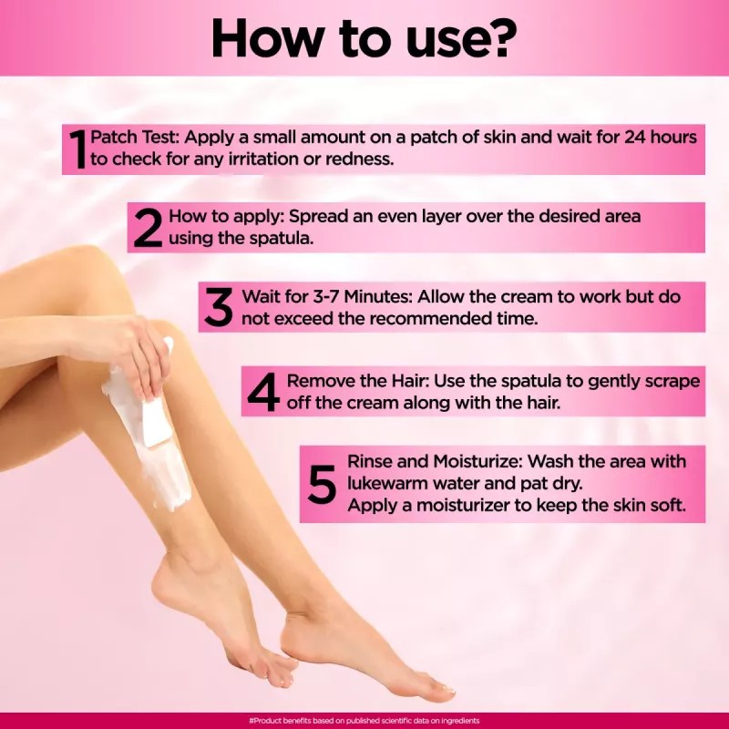 Multani Naturals Rose Hair Removal Cream (60ml)