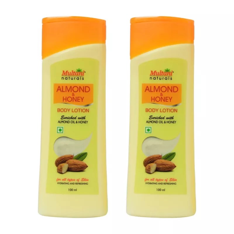 Multani Naturals Almond & Honey Body Lotion (Buy 1 Get 1 Free) (100ml)