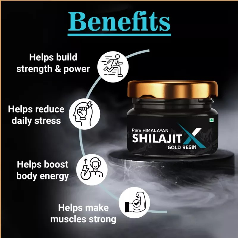 NottyBoy Pure Himalyan Shilajit X Gold Resin (20g)