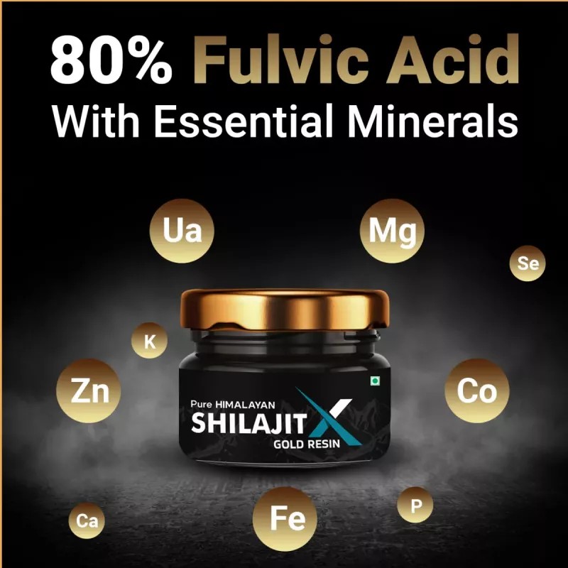 NottyBoy Pure Himalyan Shilajit X Gold Resin (20g)