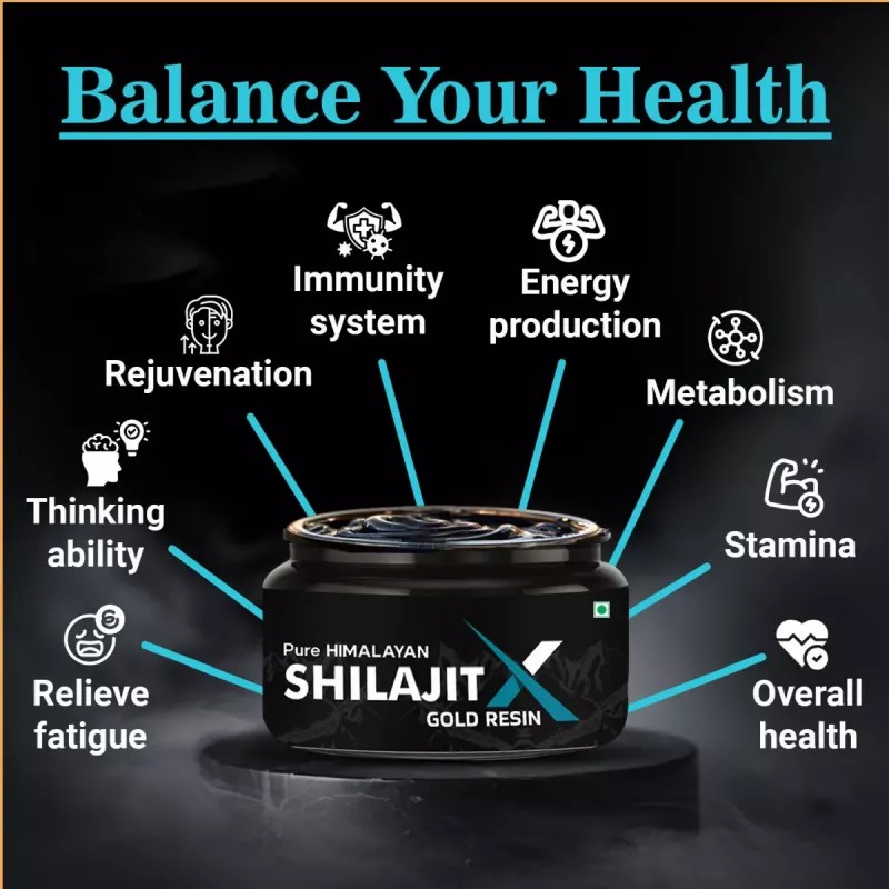 NottyBoy Pure Himalyan Shilajit X Gold Resin (20g)