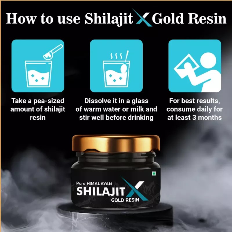 NottyBoy Pure Himalyan Shilajit X Gold Resin (20g)