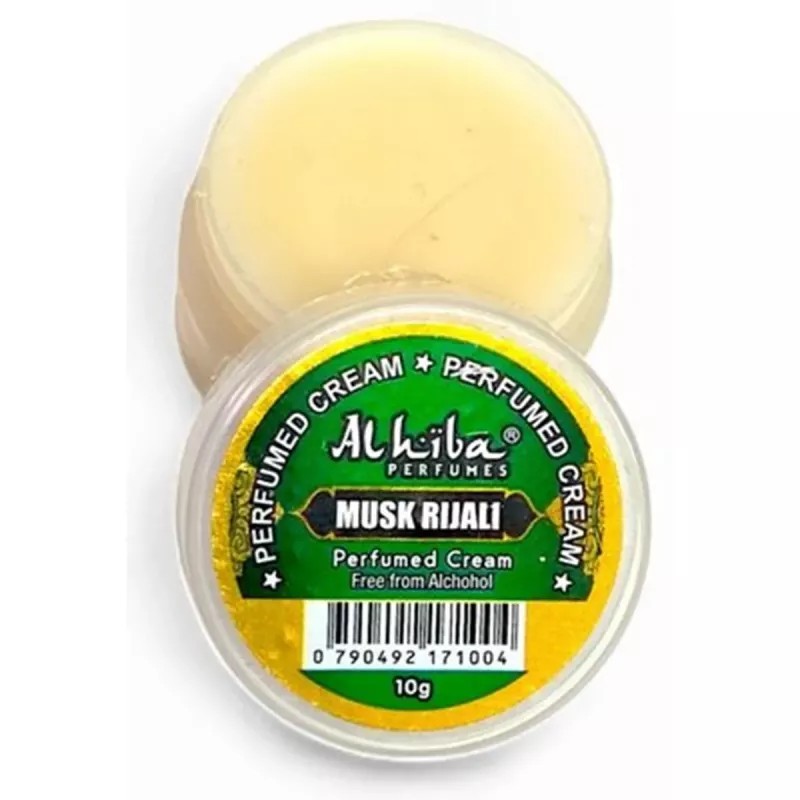 Al Hiba Musk Rijali Perfumed Body Cream (10g, Pack of 2)